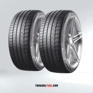 لاستیک تراینگل سایز 205/50R17 گل TH201 دو حلقه ای تاریخ 2025