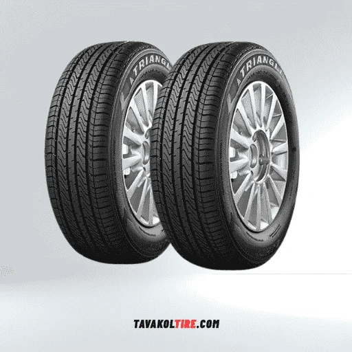 لاستیک تراینگل سایز 205/60R14 گل TR978 دو حلقه ای تاریخ 2024
