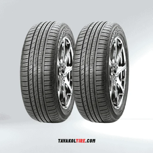لاستیک کینفارست سایز 205/50R17 گل KF550 دو حلقه ای تاریخ 2024