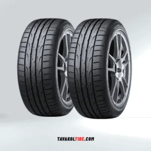 لاستیک دنلوپ سایز 225/60R18 دو حلقه ای تاریخ 2024