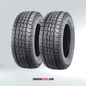 لاستیک نانکنگ مدل AT5+ سایز 215/R15C دو حلقه ای تاریخ 2025
