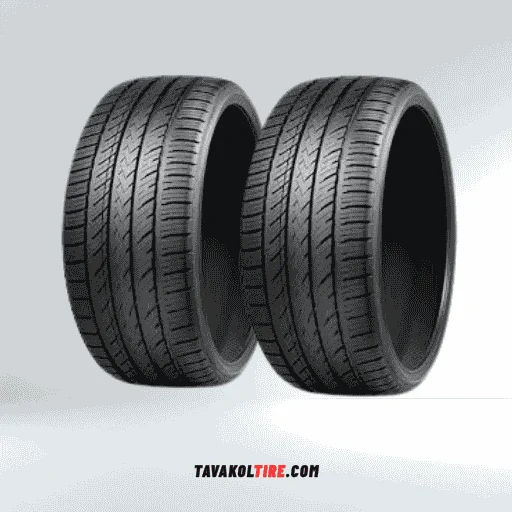 لاستیک نانکنگ مدل NS25 سایز 195/55R15 دو حلقه ای تاریخ 2025