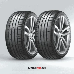 لاستیک هانکوک سایز 205/55R16 گل K135 دو حلقه ای تاریخ 2025