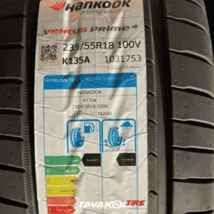 لاستیک هانکوک سایز 235/55/18 دو حلقه ای تاریخ 2025